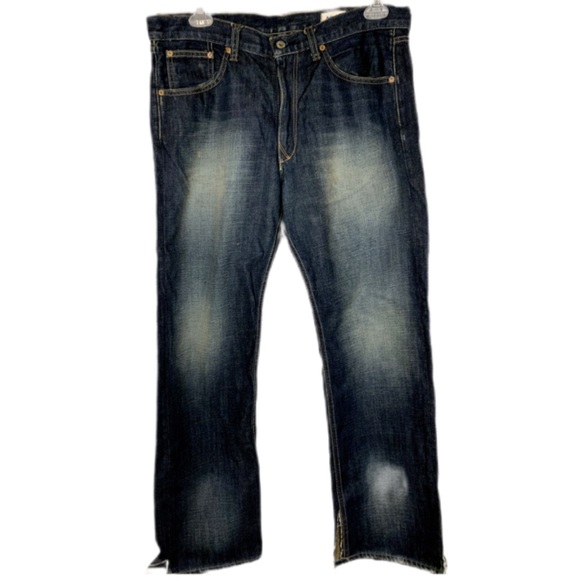Polo Ralph Lauren Other - Polo Ralph Lauren dark wash straight leg relaxed distressed mens jeans Size 33